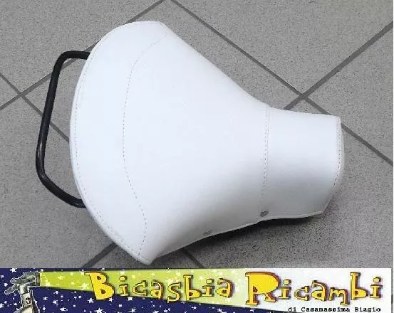 1866 Selle Blanche Triangulaire Vespa 125 150 Sprint Super Ts Gl Gt GTR