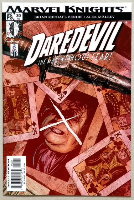 Daredevil #30 Vol 2 - Marvel Comics - Brian Michael Bendis - Alex Maleev