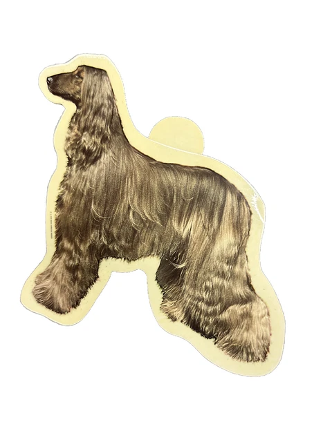 Afgano Galgo Pegatina Aprox. 21CM