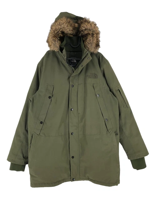 The North Face Uomo con Cappuccio Hyvent Piumino Parka Giacca Taglia L