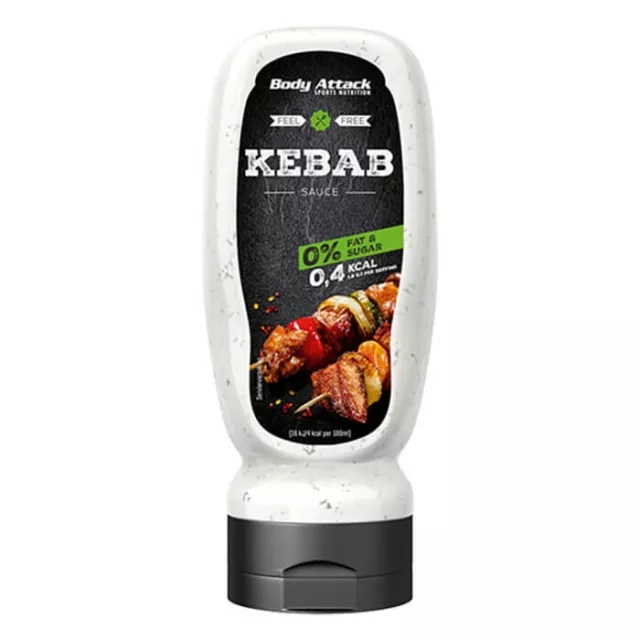 #156 Salsa de kebab Body Attack 2 x 320 ml