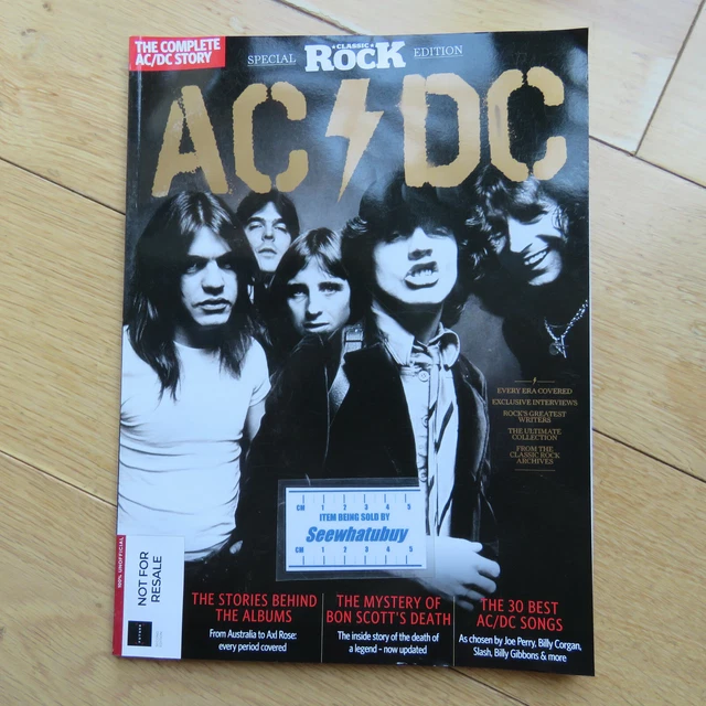 CLASSIC ROCK MAGAZINE AC/Dc Special Edition Issue 05 June 2021 £4.99 ...