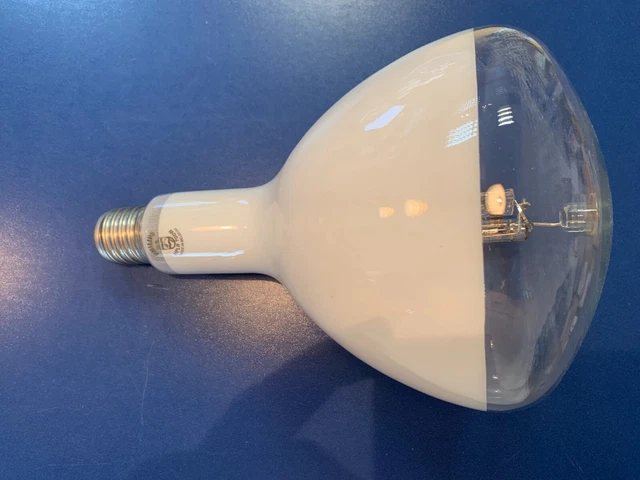 Ampoule Philips 300W E40 à Vis - 230V, Occasion En Bon état, Pour Projecteur Ou éclairage Puissant