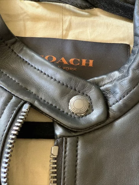 Coach Sheepskin Leather jacket medium