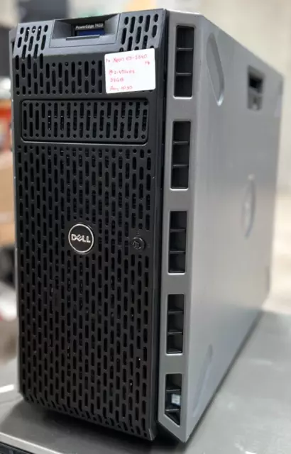 DELL PowerEdge T430 Server | 1x Xeon E5-2640 v4 @2.4GHz 32GB H730 2x HDD 1x PSU