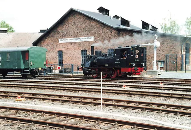Foto BR 89 6024 Dampflokomotive im DDM 06/2005 ca. 10x15cm V4085a