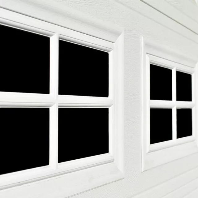 Magnetic Windows Panel Garage Door Decoration Kit Hardware ‎Vinyl Black No Drill