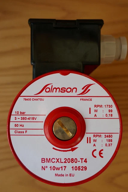 Pompe De Chaudière Circulateur Salmson NYL 53-15 C - Occasion, Garantie 3 Mois, Fonctionnement Vérifié