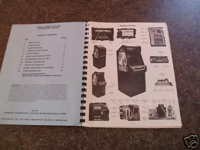 Original* Gottlieb Krull *Instruction Manual * 1983 2