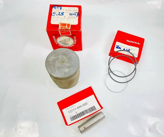 Nos Honda Plomb Nh125 Aero125 1984(E)Usa Piston 0.25+Anneau 0.25+Pin...