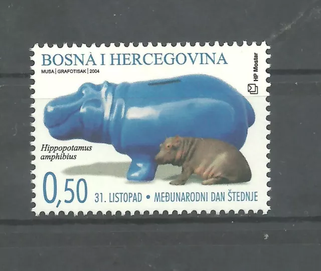 Bosnien-Herzegowina - Kroatien 2004 Weltspartag SET postfrisch
