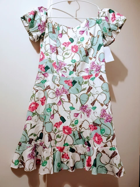 Girl RIVER ISLAND FLORAL PARTY DRESS AGE:12 years old  NWT  RRP £30