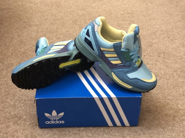 Adidas zx 8000 aqua store blue yellow for sale