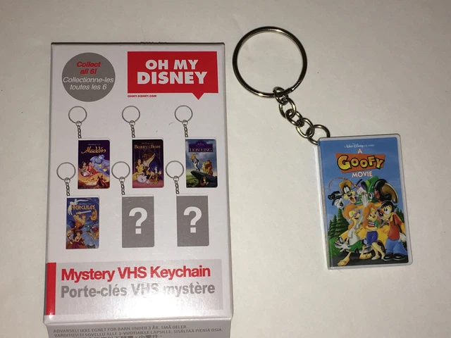 Disney clearance vhs keychain
