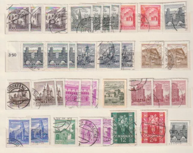 Österreich, Austria, Lot 79, Landschaften, Gestempelt