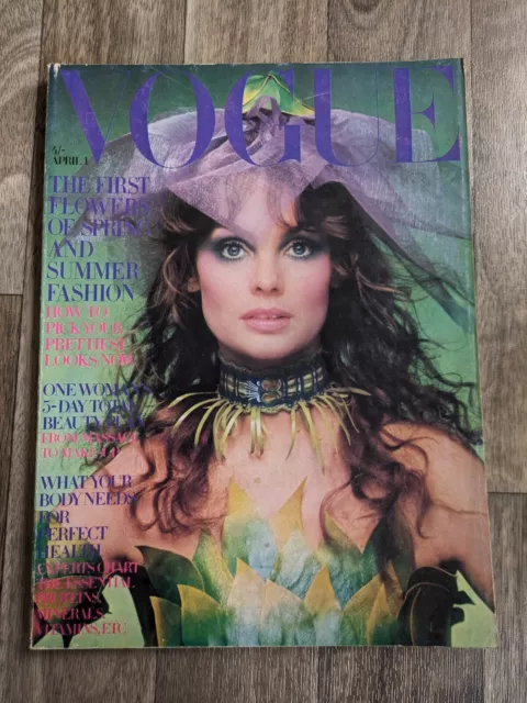 VOGUE Magazine- April 1st 1970- Jean Shrimton- Incomplete