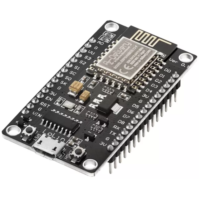 CH340 V3 ESP8266 NodeMCU Arduino Compatible Lua Lolin WLAN Micro WIFI ESP-12 F