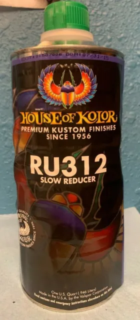 House of Kolor RU312 Kosmic Kolor  Slow Dry Reducer QT - WRINKLED LABEL