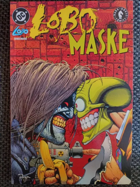Lobo Sonderband Nr.2 Lobo Vs. Die Maske (1998, Dino) Paperback (2 Seite lose!)