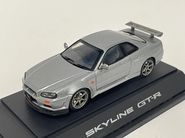 Modellino Ebbro 1:43 – Nissan Skyline GT-R R32 Coupé – Argento 1989 – Metallico - Foto 2