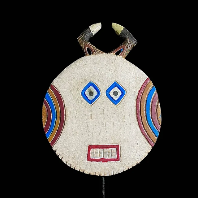 African Art African Masks Ritual Mask Tribal Art Wooden African Baule Goli-8074