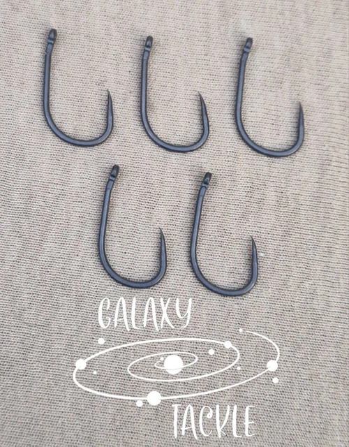 Carp Fishing Hooks , Wide Gape Hooks Pks Of 10 Various Sizes Barbed / Barbless