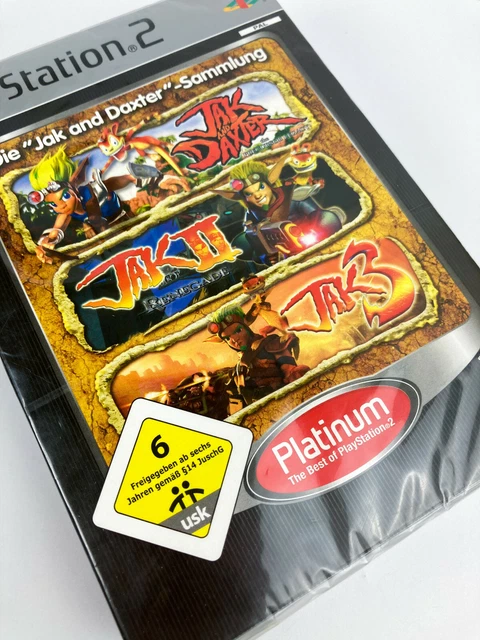 JAK & DAXTER COLLECTION (SEALED) - Sony PS2 Game Trilogy Pack (PAL