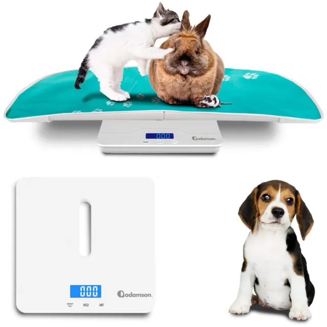 Adamson A50 Pet and Baby Scale - New 2024 - Digital Pet Scale for Cats Dogs R...