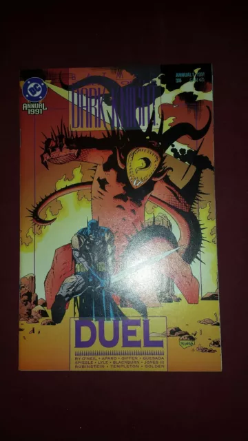 Batman Legends Of The Dark Knight Annual #1 (1991 DC) Duel