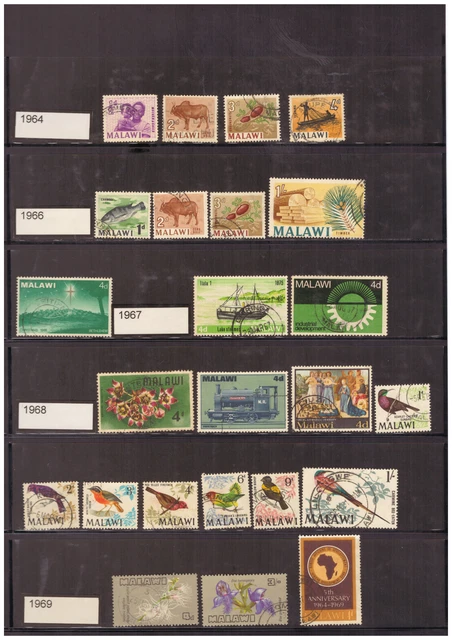 Malawi nette Sammlung 1964-1993