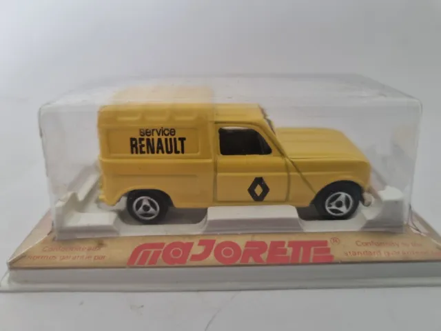 Majorette Renault 4 l jaune La Poste n°230 ech:1/55
