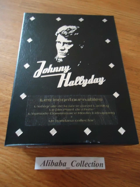Coffret 4 DVD Johnny Hallyday Incontournables David Lansky Moulin(Kidnapping) Po
