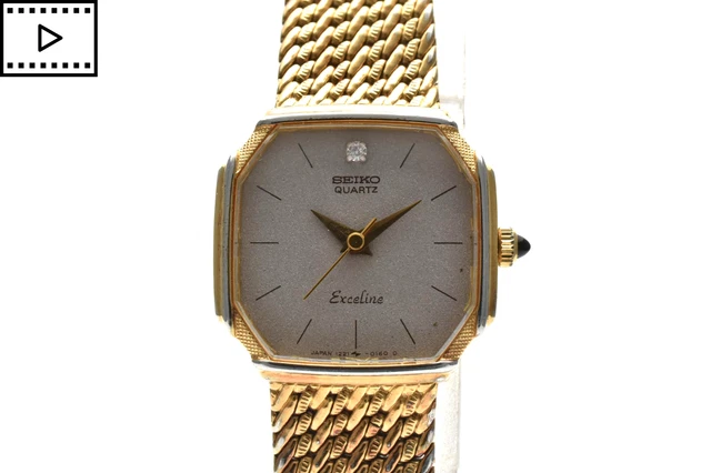 SEIKO Exceline クォーツ ゴールド 楽天市場】SEIKO セイコー Excelineエクセリーヌ 18KT 2N20-5080