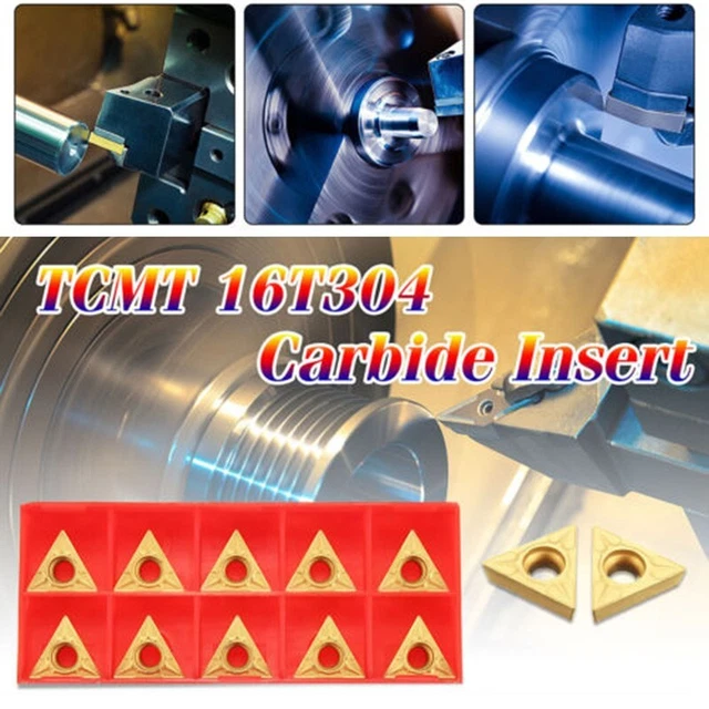Carburo Tornio Nuovo Inserti IN Tornitura Alta Qualità 10pcs 32.51 TCMT16T304