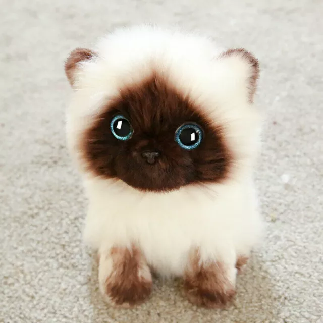 Rag Doll Kitten Cat Realistic Animal Plush Soft Toy 20/26cm Stuffed Child Gift 2