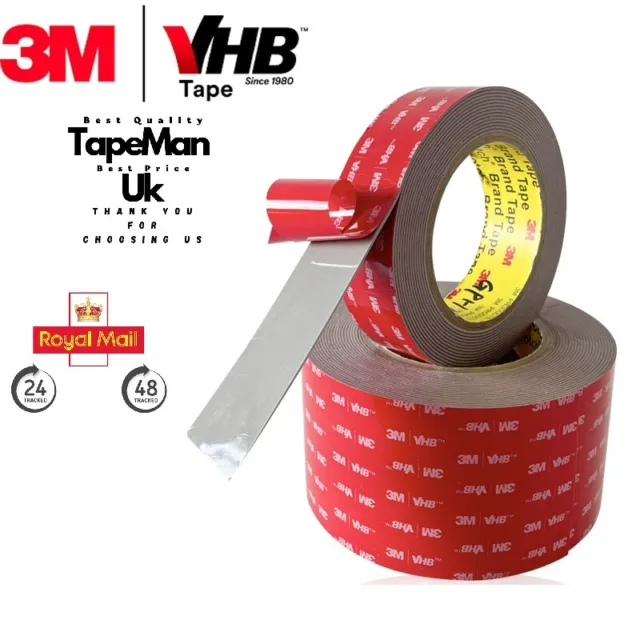 3M Double Sided Tape Heavy Duty Acrylic Foam Tape Strong Sticky Adhesive Pads