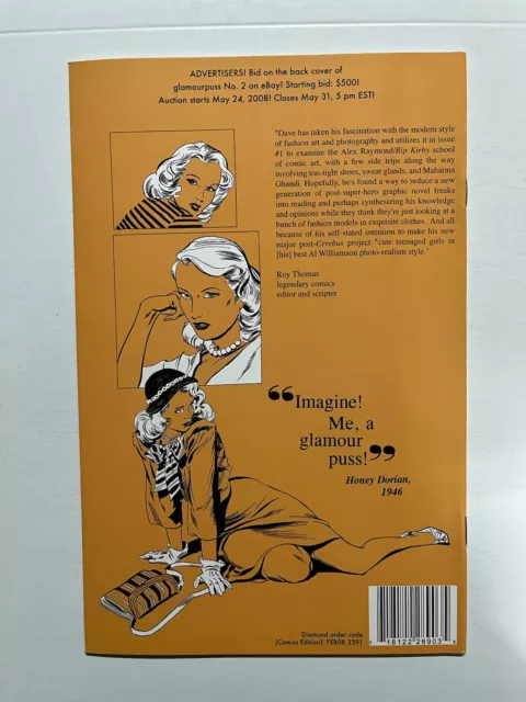 GLAMOURPUSS #1 (VF/NM) AARDVARK VANAHEIM, DAVE SIM OF CEREBUS | Combined Shippin 2