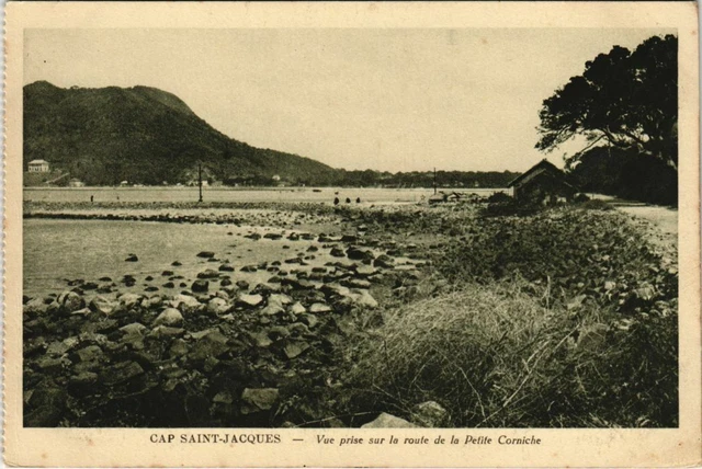 CPA AK VIETNAM COCHINCHINE Cap St-Jacques - Corniche (62690)