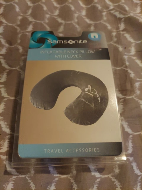 Samsonite Inflatable neck pillow with cover Travel Pillow