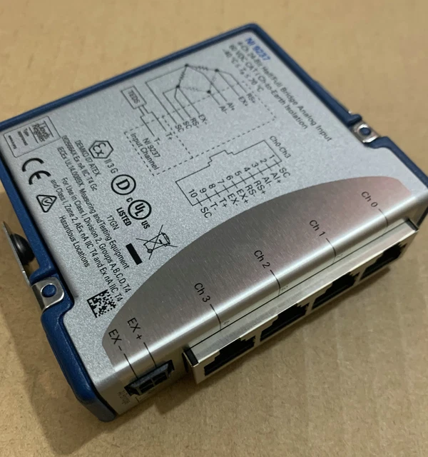 National Instruments NI 9237 modulo ingresso ponte 4 canali RJ50 779521-01