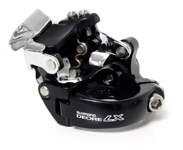 Shimano Deore LX FD-M567 Dérailleur Top Traction 3x8-fach ⌀31,8mm 1995 Etat Vgc