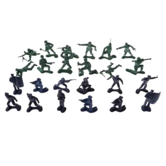 24pcs Playset 5cm & Police Action Figure Model Toy