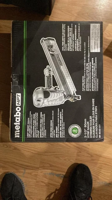 Metabo HPT NR90AE(S1) 3-1/2" Plastic Collated Framing Nailer