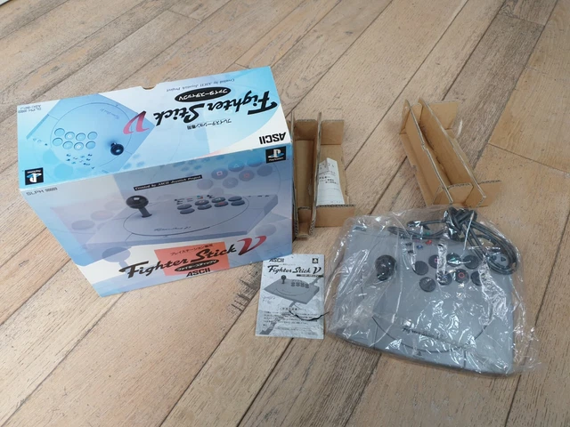 ASCII Fighter Stick V - PlayStation PS1 - Consoles