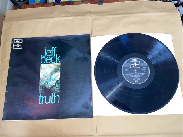 JEFF BECK - Truth Lp Rare Orig 1968 Mono Sx 6293 Blue Label