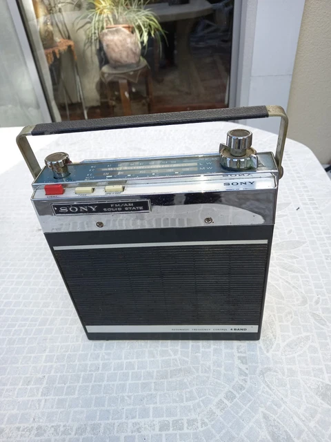 RADIO POSTE TRANSISTOR Hitachi Marine Band Kh-1170 1970 Vintage