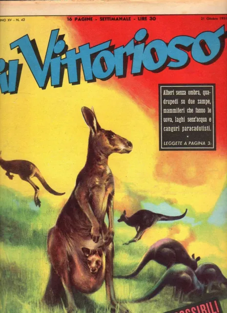 [Atp] Vittorioso Originale Anno 1951 Numero 42