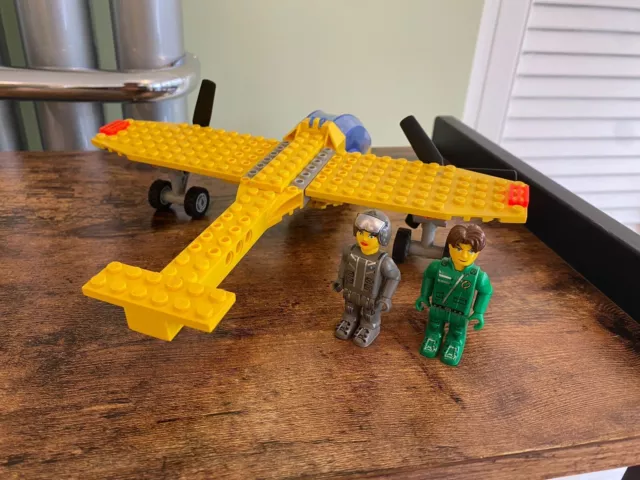 Lego Jack Stone Dual Turbo Prop 4617 with both figures, missing 1 part 2