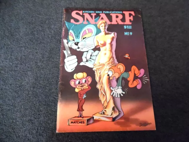 underground comic comix Snarf #9 1981 Kitchen Sink 1st Print