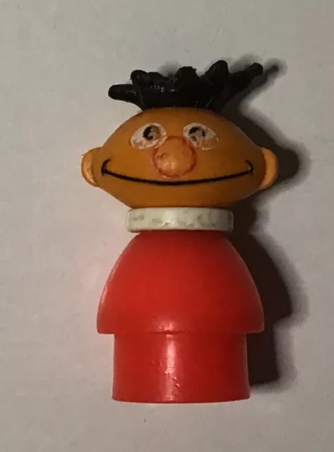 Vintage Fisher Price Little People Clubhouse Sesame Street ERNIE